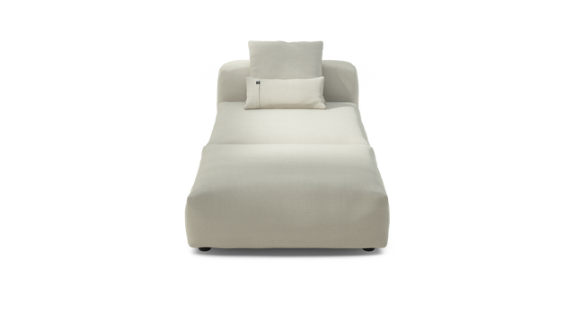 vetsak | Sofa Set 07 - Sun Lounger - Pique - Creme | Sofa Modulable | 2 Places | Daybed | Méridienne