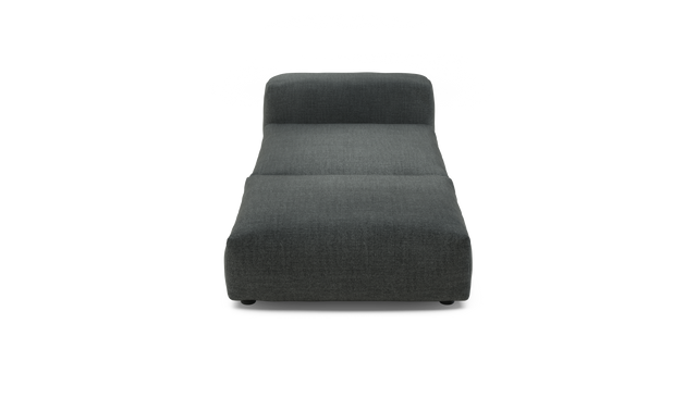 vetsak | Sofa Set 07 - Sun Lounger - Pique - Dark Grey | Modular Sofa | 2 Seater | Daybed | Chaiselounge