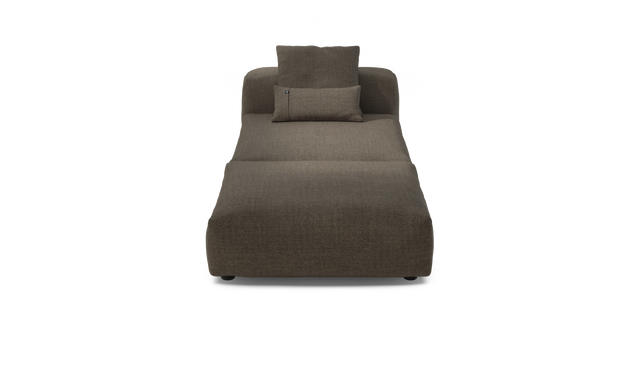 vetsak | Sofa Set 07 - Sun Lounger - Pique - Taupe | Modular Sofa | 2 Seater | Daybed | Chaiselounge
