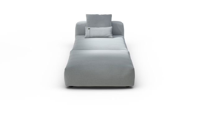 vetsak | Sofa Set 07 - Sun Lounger - Pique - Turquoise | Sofa Modulable | 2 Places | Daybed | Méridienne