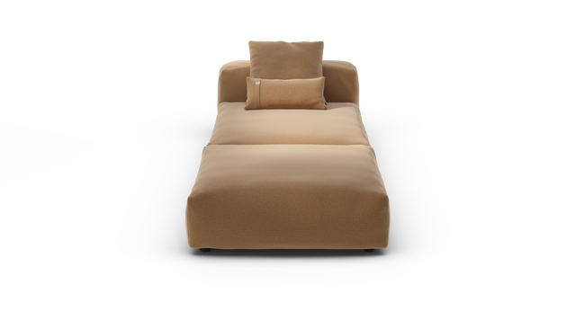 vetsak | Sofa Set 07 - Sun Lounger - Pique - Wheat | Sofa Modulable | 2 Places | Daybed | Méridienne