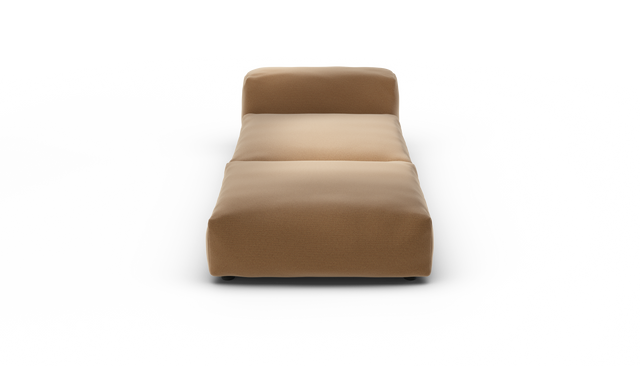 vetsak | Sofa Set 07 - Sun Lounger - Pique - Wheat | Sofa Modulable | 2 Places | Daybed | Méridienne