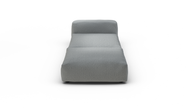 vetsak | Sofa Set 07 - Sun Lounger - Ridge - Limestone | Sofa Modulable | 2 Places | Daybed | Méridienne