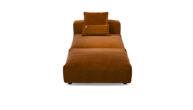 vetsak | Sofa Set 07 - Sun Lounger - Suave - Honey | Sofa Modulable | 2 Places | Daybed | Méridienne
