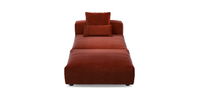 vetsak | Sofa Set 07 - Sun Lounger - Suave - Saffron | Sofa Modulable | 2 Places | Daybed | Méridienne
