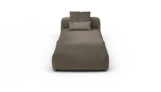 vetsak | Sofa Set 07 - Sun Lounger - Terrain - Driftwood | Sofa Modulable | 2 Places | Daybed | Méridienne