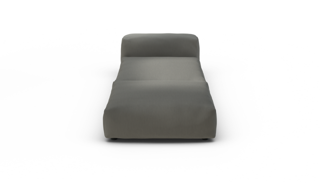 vetsak | Sofa Set 07 - Sun Lounger - Terrain - Flint | Sofa Modulable | 2 Places | Daybed | Méridienne