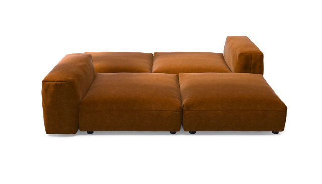 vetsak | Sofa Set 08 - Daybed - Suave - Honey | Sofa Modulable | 6 Places | Outdoor Island | Double méridienne