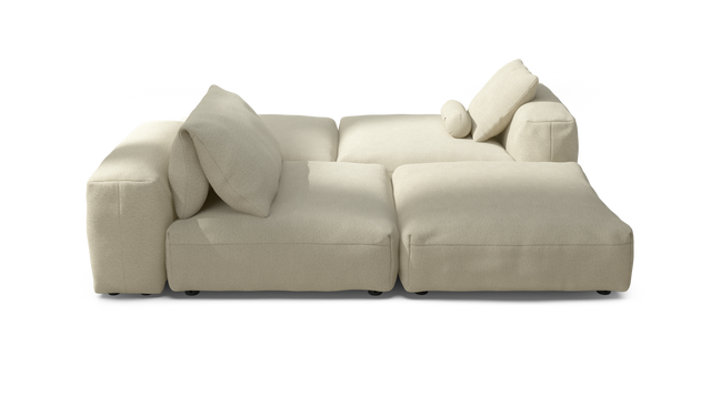 vetsak | Sofa Set 08 - Daybed - Loop Loop - Duna | Sofa Modulable | 6 Places | Outdoor Island | Double méridienne