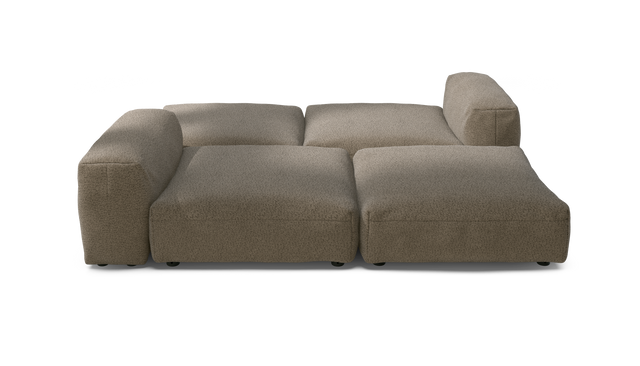 vetsak | Sofa Set 08 - Daybed - Loop Loop - Taupe | Sofa Modulable | 6 Places | Outdoor Island | Double méridienne