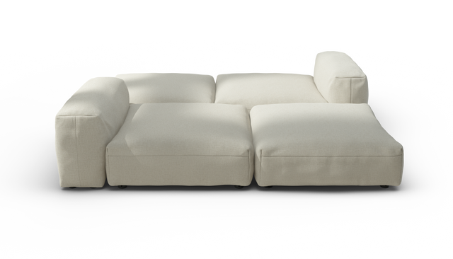 vetsak | Sofa Set 08 - Daybed - Breeze - Ecru | Sofa Modulable | 6 Places | Outdoor Island | Double méridienne