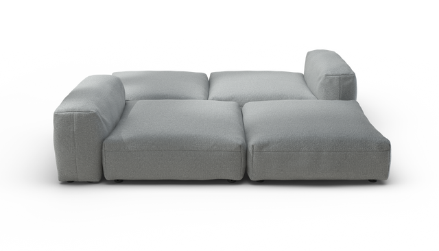 vetsak | Sofa Set 08 - Daybed - Ridge - Limestone | Sofa Modulable | 6 Places | Outdoor Island | Double méridienne