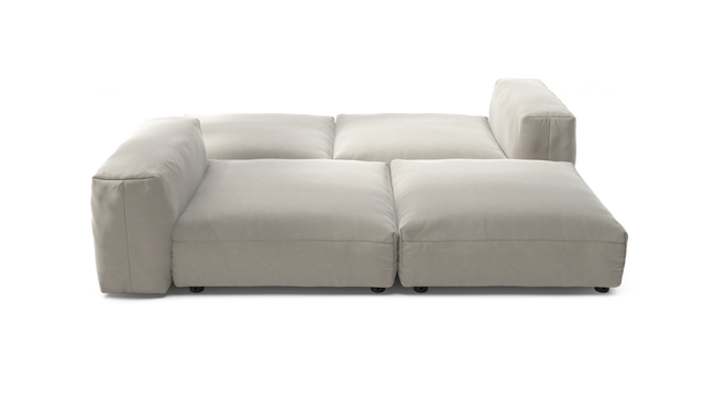 vetsak | Sofa Set 08 - Daybed - Suave - Clay | Sofa Modulable | 6 Places | Outdoor Island | Double méridienne