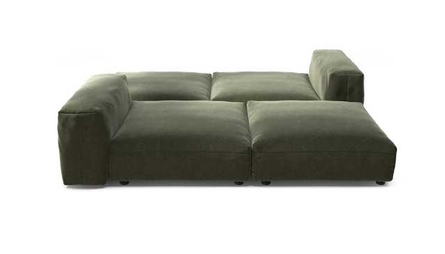 vetsak | Sofa Set 08 - Daybed - Suave - Pine | Sofa Modulable | 6 Places | Outdoor Island | Double méridienne
