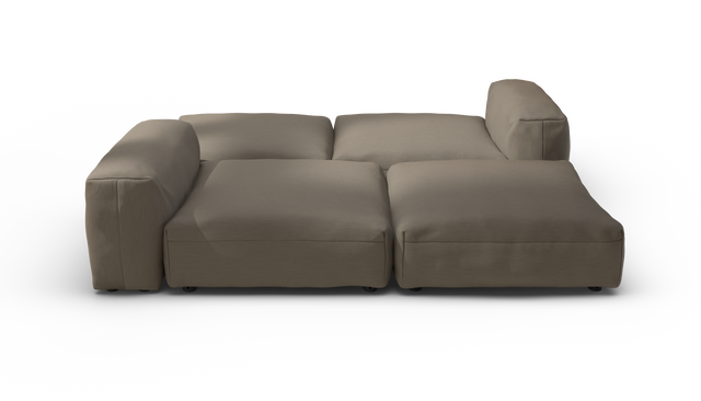vetsak | Sofa Set 08 - Daybed - Terrain - Driftwood | Sofa Modulable | 6 Places | Outdoor Island | Double méridienne
