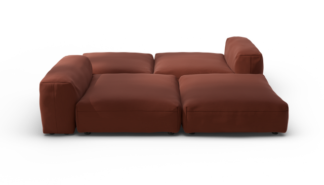 vetsak | Sofa Set 08 - Daybed - Terrain - Saffron | Sofa Modulable | 6 Places | Outdoor Island | Double méridienne
