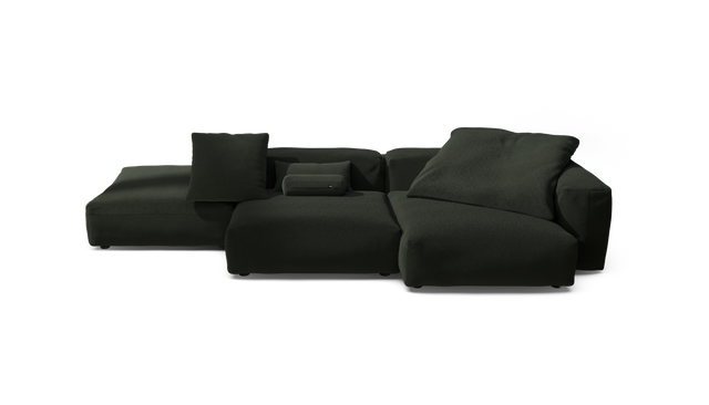 vetsak | Sofa Set 09 - The Island - Loop Loop - Mousse | Sofa Modulable | 7 Places | Sofa Island