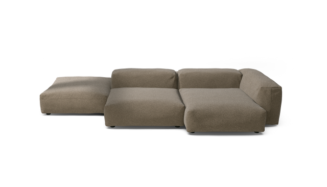 vetsak | Sofa Set 09 - The Island - Loop Loop - Taupe | Sofa Modulable | 7 Places | Sofa Island