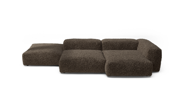 vetsak | Sofa Set 09 - The Island - Doodle - Cacao | Sofa Modulable | 7 Places | Sofa Island