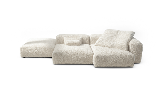 vetsak | Sofa Set 09 - The Island - Doodle - Creme | Sofa Modulable | 7 Places | Sofa Island