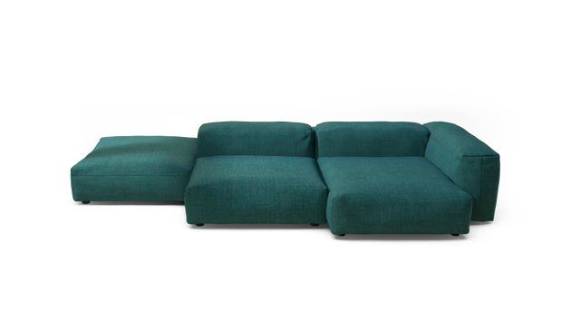 vetsak | Sofa Set 09 - The Island - Pique - Cedar | Modular Sofa | 7 Seater | Sofa Island