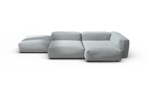 vetsak | Sofa Set 09 - The Island - Pique - Turquoise | Sofa Modulable | 7 Places | Sofa Island