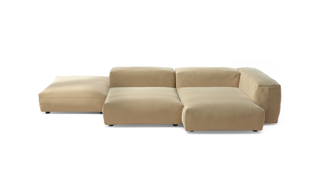 vetsak | Sofa Set 09 - The Island - Suave - Creme | Sofa Modulable | 7 Places | Sofa Island