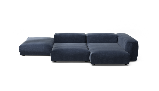vetsak | Sofa Set 09 - The Island - Suave - Navy | Modular Sofa | 7 Seater | Sofa Island