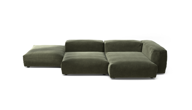 vetsak | Sofa Set 09 - The Island - Suave - Pine | Sofa Modulable | 7 Places | Sofa Island