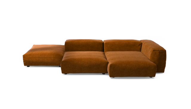 vetsak | Sofa Set 09 - The Island - Suave - Honey | Sofa Modulable | 7 Places | Sofa Island