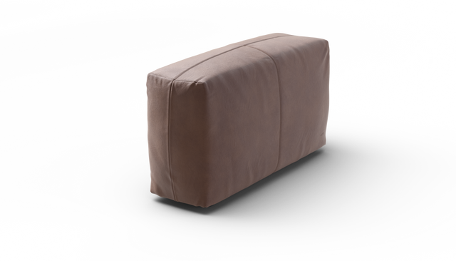 vetsak | Sofa Side Large - Leather - Stone