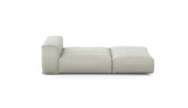 Preset lounger - linen - stone - 220cm x 105cm