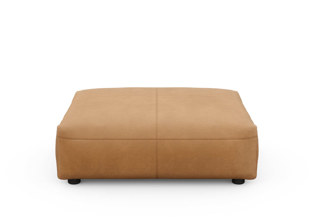 sofa seat - leather - brown - 105cm x 84cm