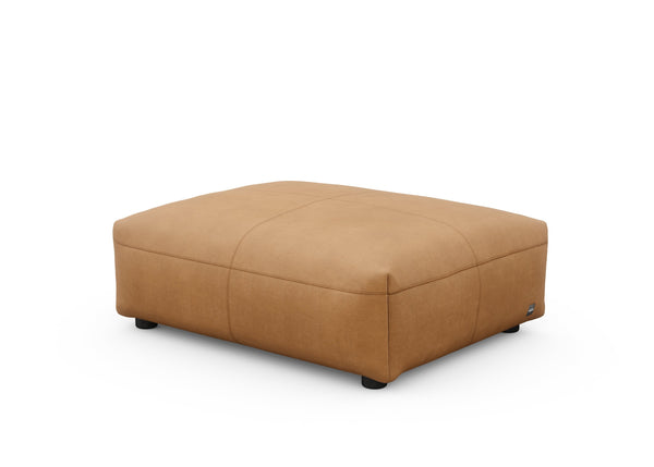 sofa seat - leather - brown - 105cm x 84cm
