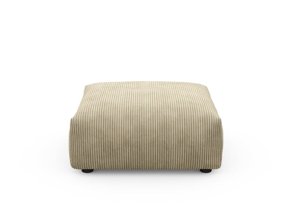 sofa seat - cord velours - khaki - 84cm x 84cm