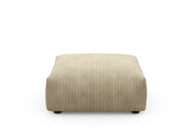 sofa seat - cord velours - khaki - 84cm x 84cm