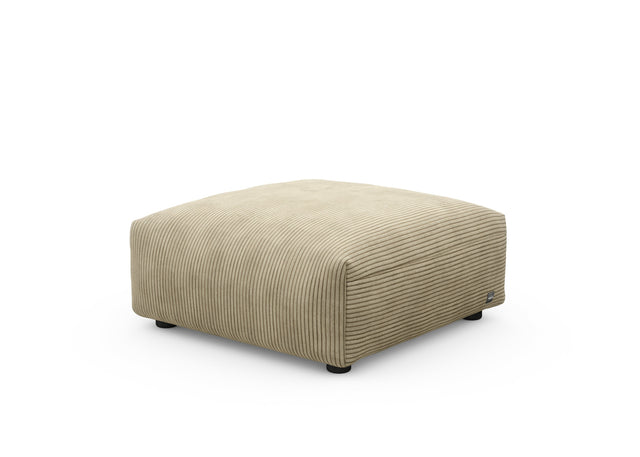 sofa seat - cord velours - khaki - 84cm x 84cm