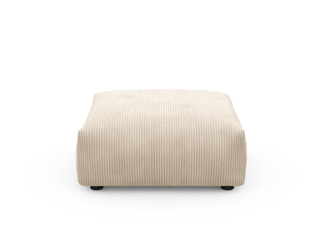 sofa seat - cord velours - sand - 84cm x 84cm