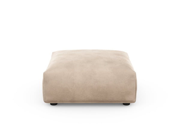 sofa seat - velvet - stone - 84cm x 84cm