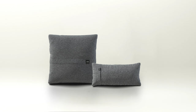 pillow set 1 - loop loop - anthracite