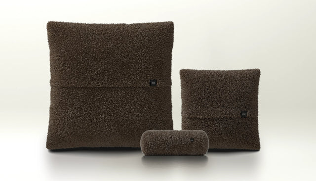 pillow set 2 - doodle - cacao