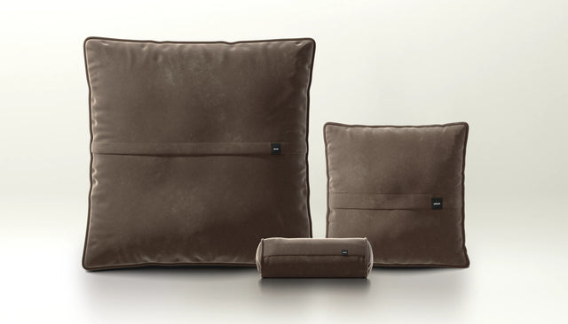 pillow set 2 - suave - espresso