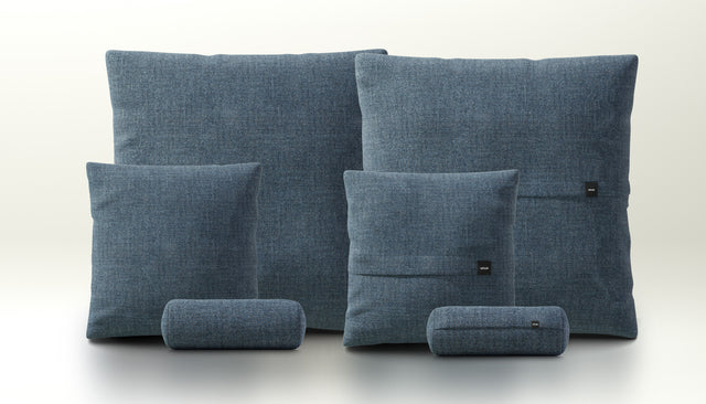 Pillow Set 3 - Pique - Dark Blue