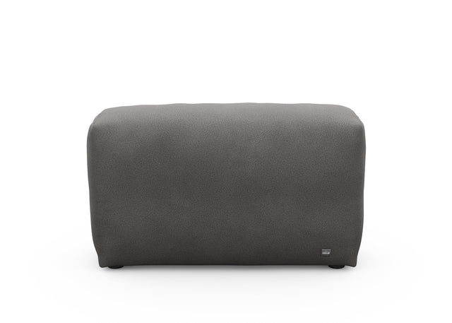 sofa side - knit - dark grey - 105cm x 31cm