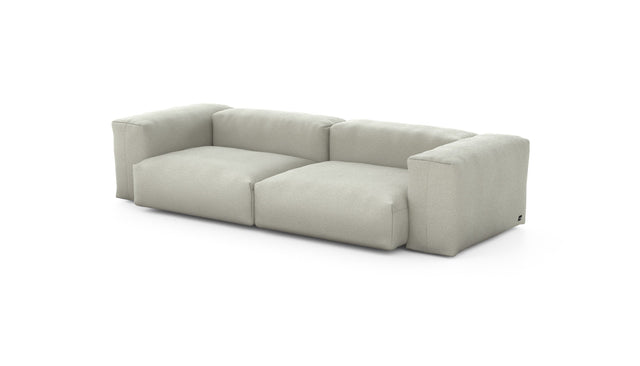 Preset two module sofa - linen - stone - 272cm x 115cm