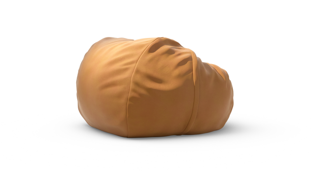 vetsak | Cover Pouf Large - Leather - Brown