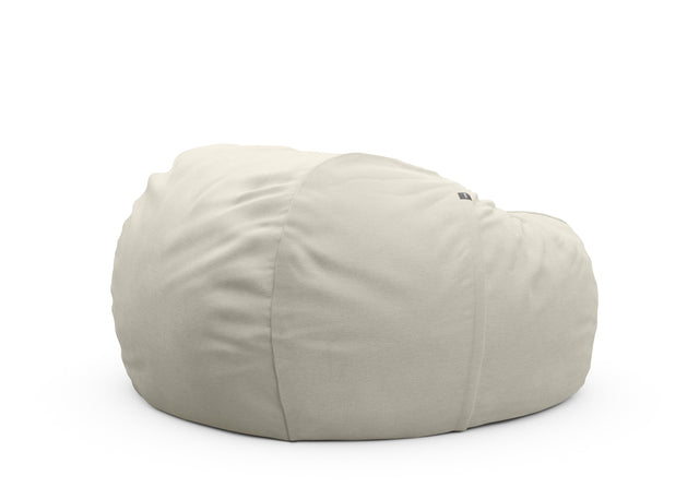 the jumbo beanbag - herringbone - beige