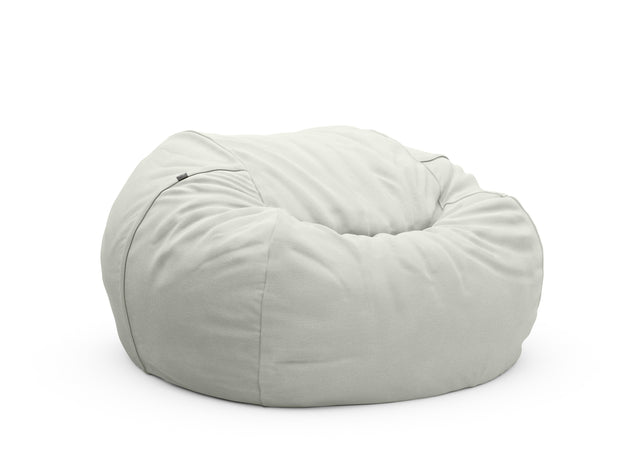 the jumbo beanbag - herringbone - creme