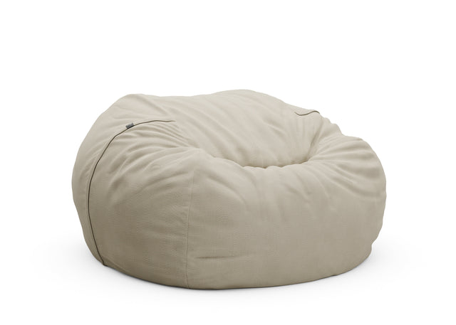 the jumbo beanbag - pique - beige