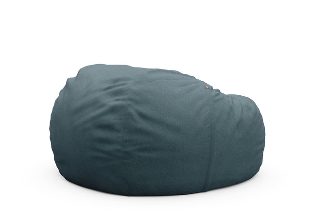 the jumbo beanbag - pique - dark blue